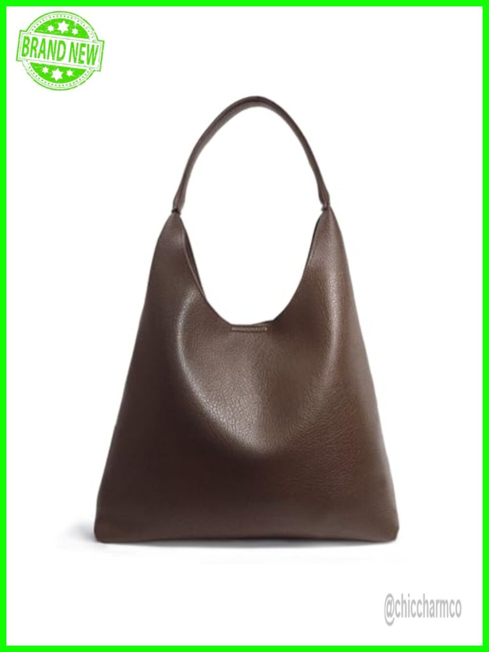 HOXIS Soft Vegan Leather Slouchy Hobo Shoulder Handbag Tote for Women